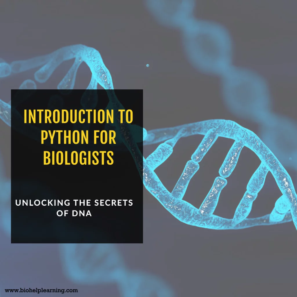 Python for biologists