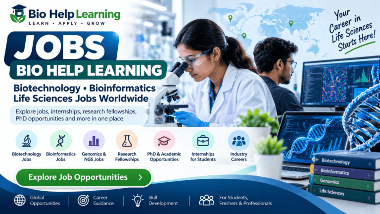 Biotechnology & Bioinformatics Jobs Worldwide: Your Career Guide