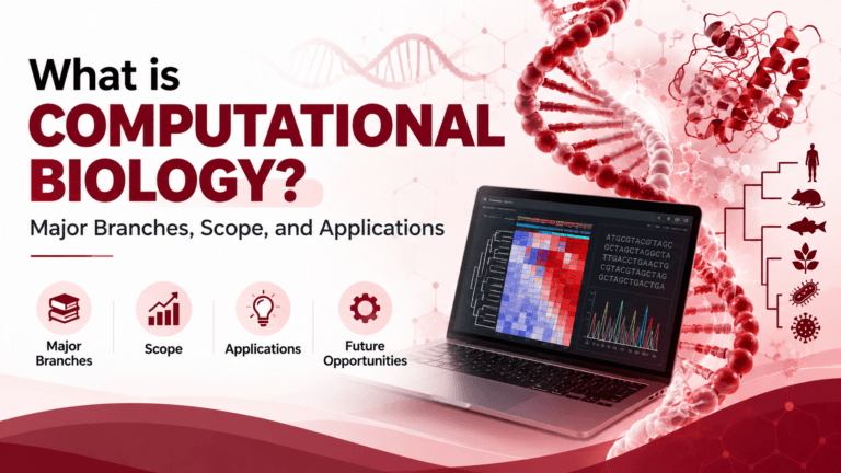 What is Computational Biology? Major Branches, Scope, and Applications